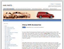Tablet Screenshot of hhrparts.net